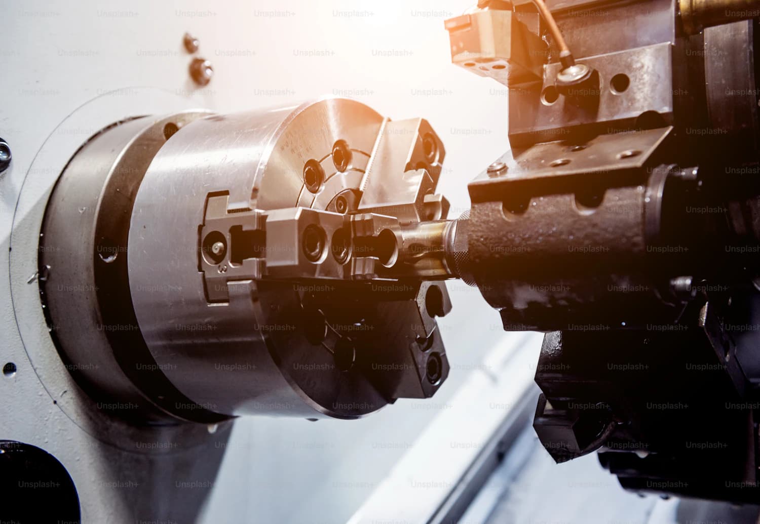 Machining operation producing the components Power Clean degreasers clean
